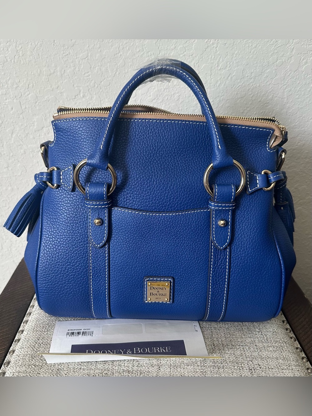Dooney & Bourke Sorrento Satchel 30 With Pocket